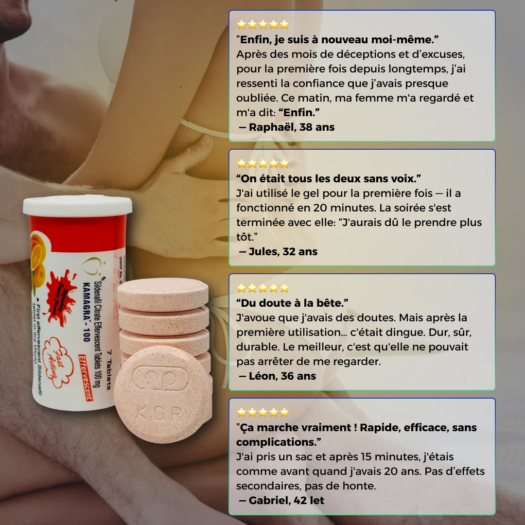Kamagra Comprimés Effervescents – Image 4